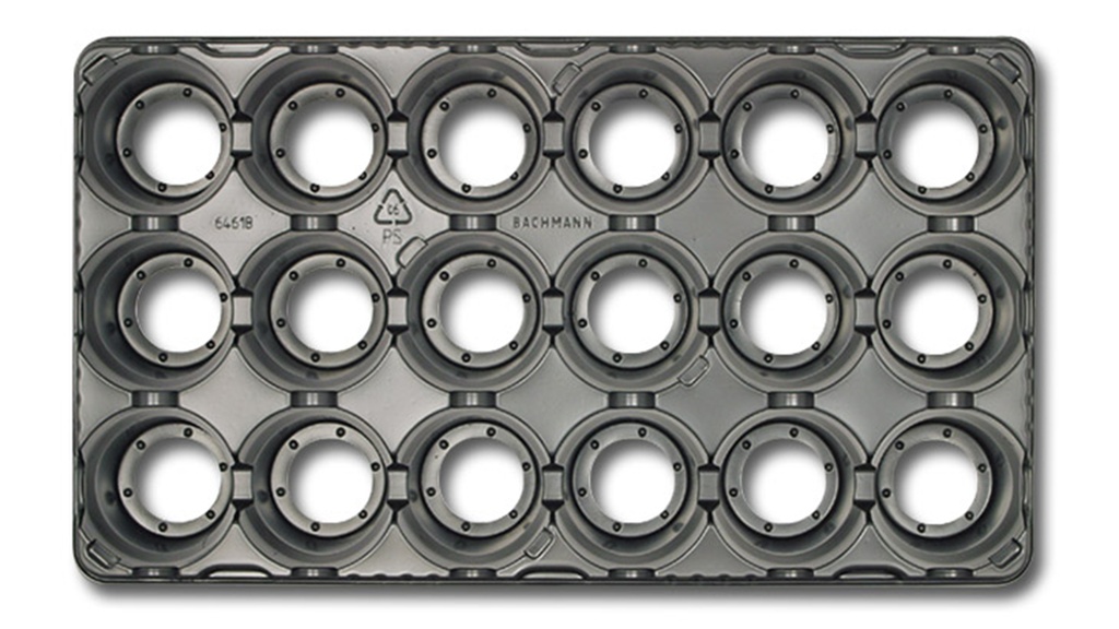 Starlet-Tray 18 Mulden, Topfmass 9 cm