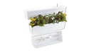 Blumenkasten VENEZIA anthrazit 80 cm, inkl. Wasserstandsanzeiger