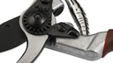 Baumschere FELCO 8 Elite, Klinge Black F-Tech, lederbezogene Griffe, 21 cm lang