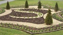 Randbegrenzung Stahl feste Zacken, rostig, 2.5 mm x 10 cm, 225 cm lang
