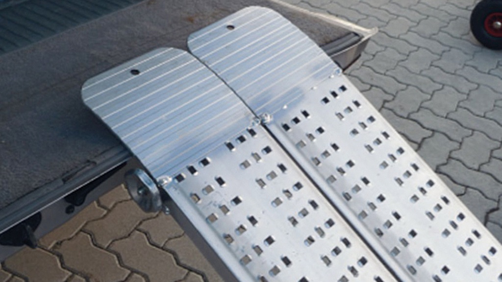 Verladeschiene für Kleingeräte aus Aluminium 2.00 m lang