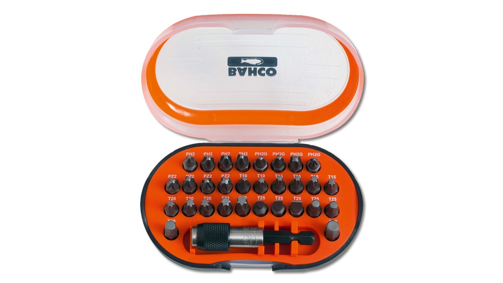 Jeu d’embouts BAHCO 31 pièces 1/4”