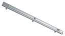Barre en fer en U zingué 74 cm