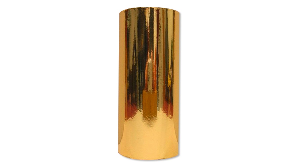 Thermotransferfolie gold hochglänzend, 100 mm breit, 100 m 