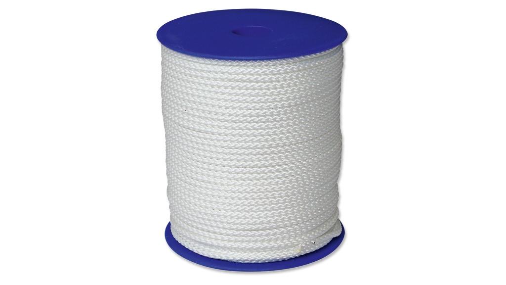 Nylonschnur weiss ø 4 mm, 100 m