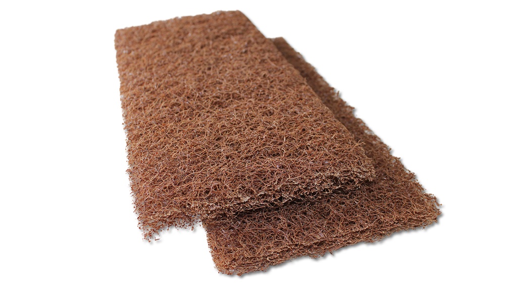 Scheurpad 115 x 255 x 25 mm braun, 10 Stück