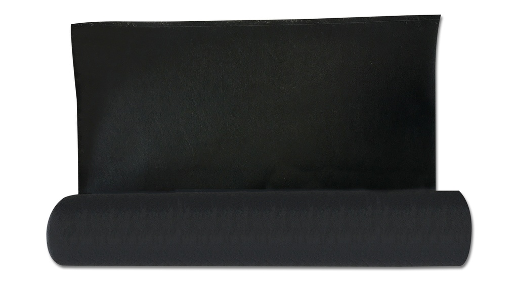 Dekovlies schwarz 120g/m2
