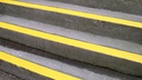 Marquage jaune, longueur 100 cm, largeur 10 cm