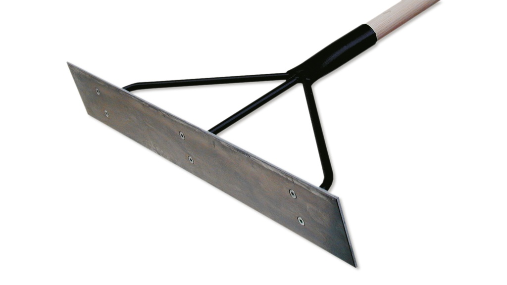 Rablet à goudron plat, largeur 80 cm, avec manche 170 cm