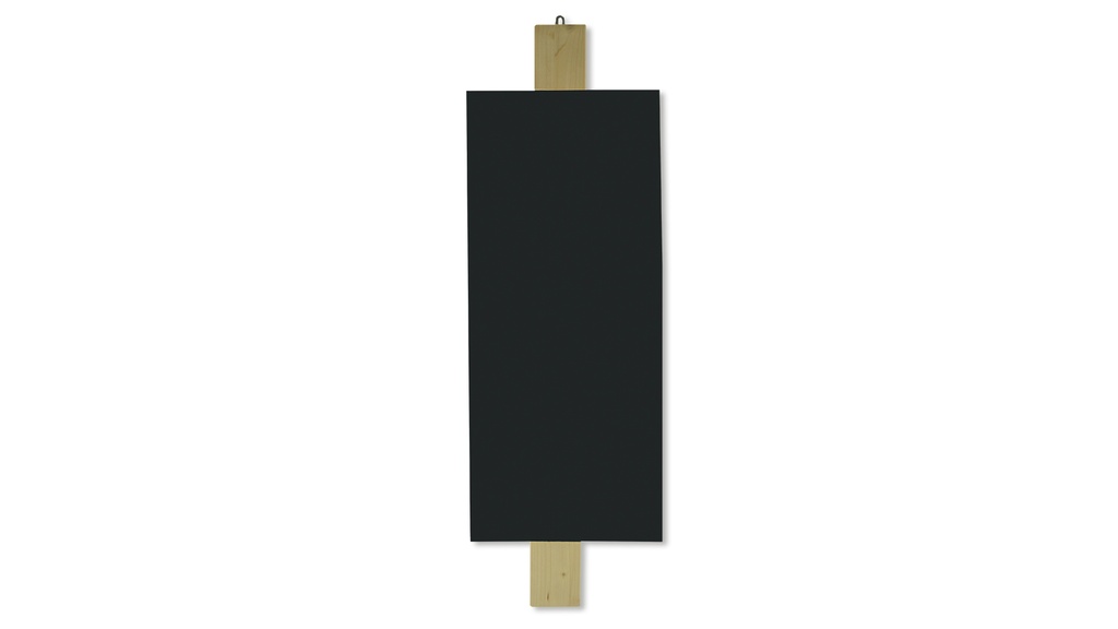 Pancarte façon ardoise «déco» 30 x 70 cm, hauteur 90 cm