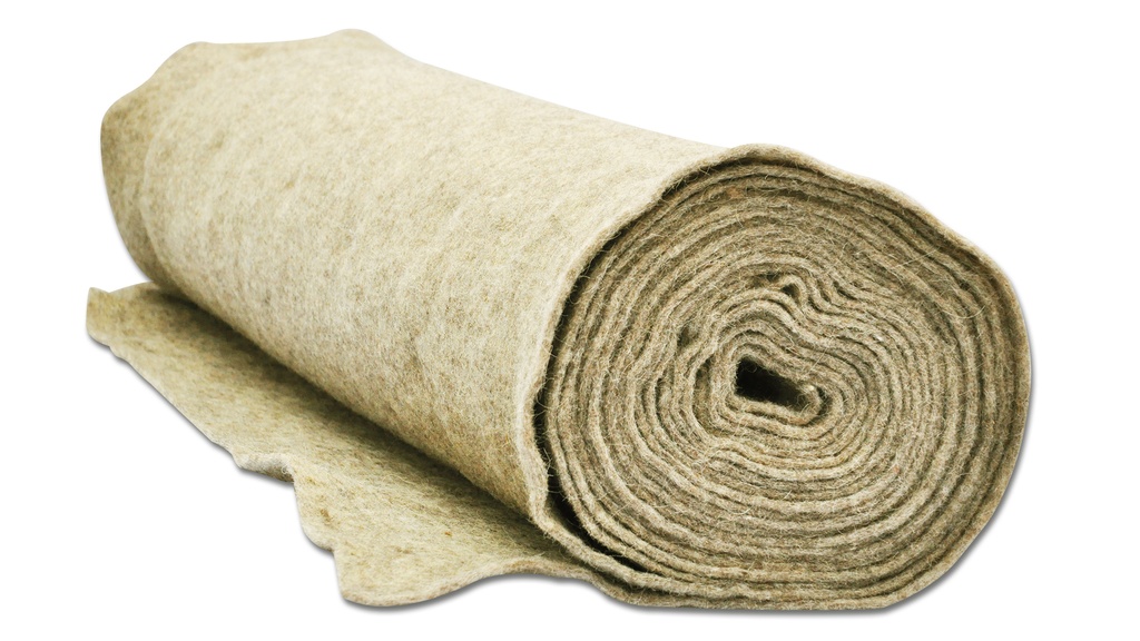 Mulchmatte, Gewicht 500 g/m², 20 m lang, 200 cm breit