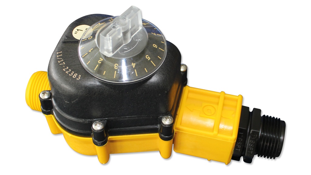 Vanne volumetrique 3/4", 0.5-1.5 m³/h