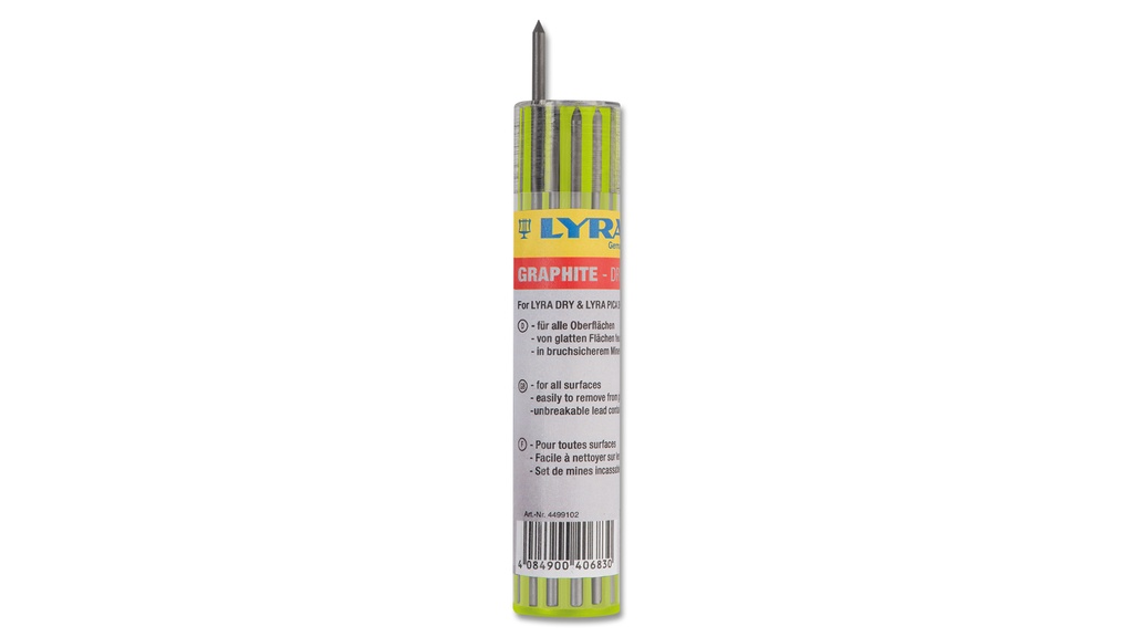 Ersatzminen LYRA-DRY Graphit, 12 Minen
