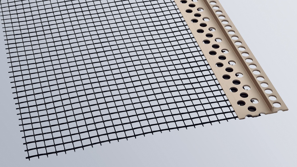 Profil de bordure pour pavés steinfix® filet beige gris, longueur 200 cm, hauteur du talon 10 mm