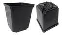 Kakteen-Container schwarz 12 x 12 x 14 cm, 270 Stück