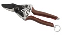 Sécateur FELCO 6 Elite, lame Black F-Tech, poignées recouvertes de cuir, longueur 19.5 cm