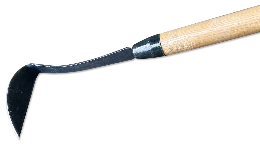 Houe japonaise en forme de faucille, droitiers, avec manche 140 cm