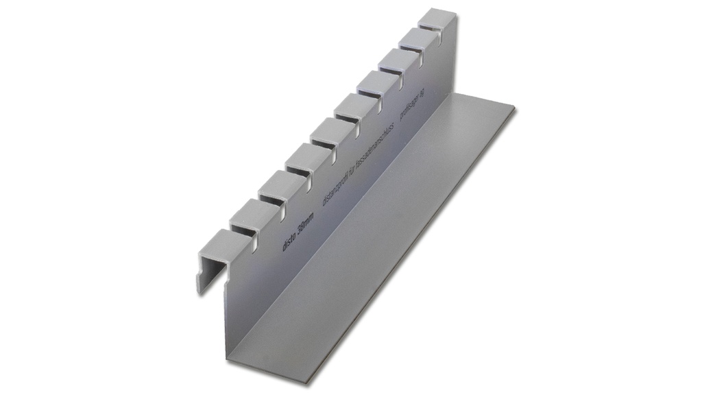 Distanzprofil disto®, Länge 200 cm, Höhe 38 mm