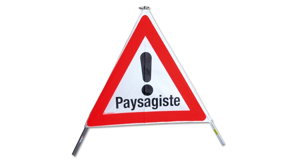 Signal pliable TRIOPAN, signal 1.30 «Paysagiste», qualité normale, grandeur 90 cm