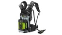 EGO Système de portage dorsal (sans batterie) avec câble, ceinture ventrale et adaptateur