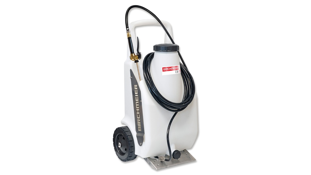 Pulvérisateur à batterie à deux roues BIRCHMEIER C 50 AC1, capacité de 50 litres