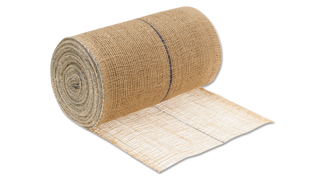 Tissé en JUTE largeur 140 cm, rouleau de 100 m