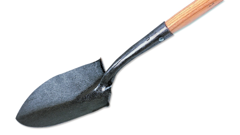 Pelle de jardin TRUE TEMPER YELLOW, lame 22 x 15 cm