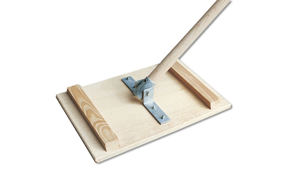 Anklopfbrett aus Holz, 42 x 28 cm