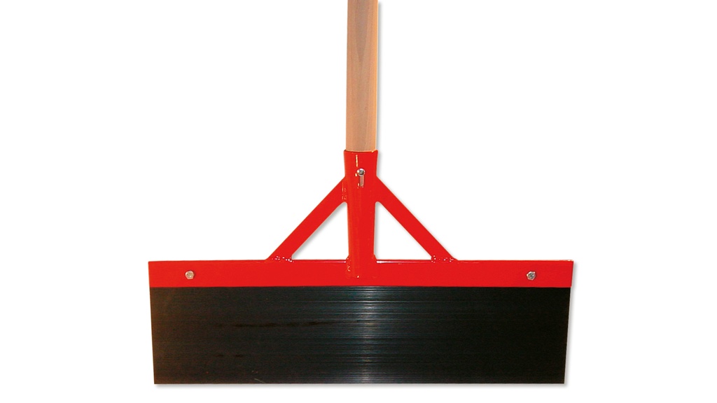 Racloir a 2 étréssolons, largeur 50 cm, avec manche 120 cm