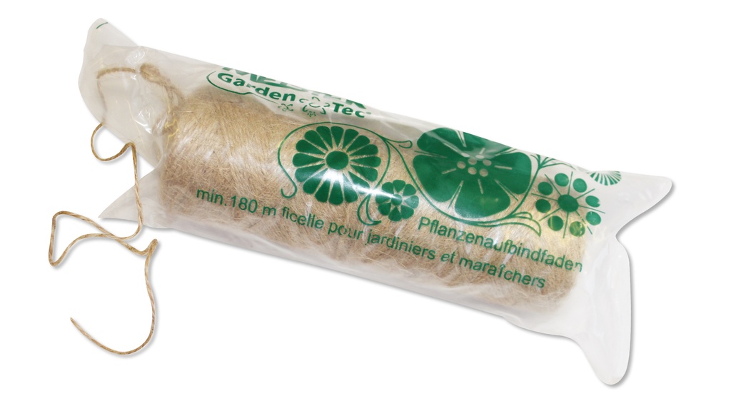 Ficelle pour l'horticulture JUTE, carton de 10 bobines
