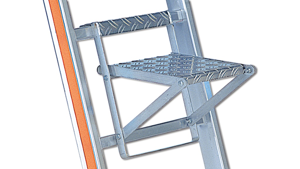 Einhängepodest klappbar, aus Aluminium