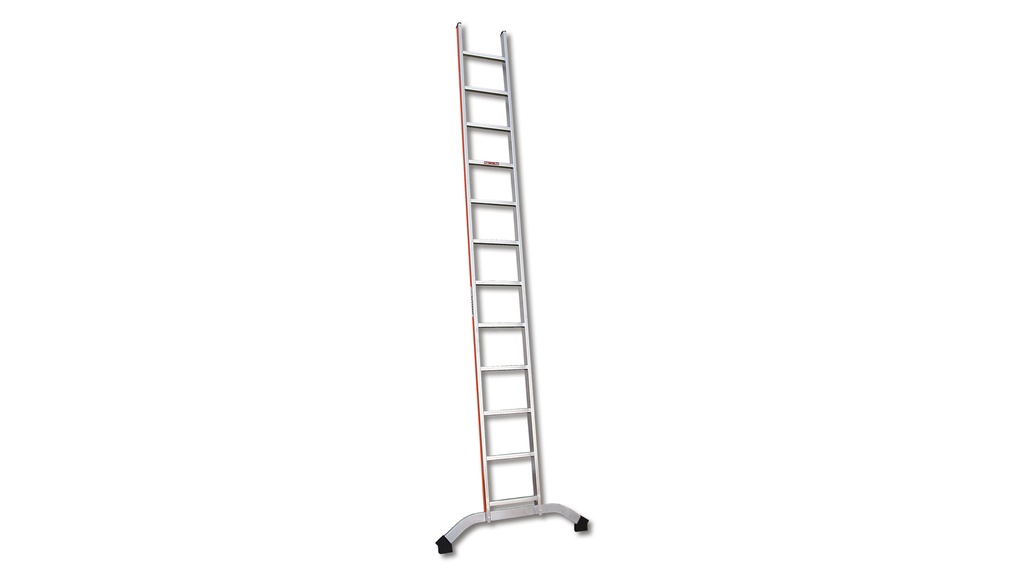 Échelle simple, en aluminium, 14 échelons, longueur 4.17 m