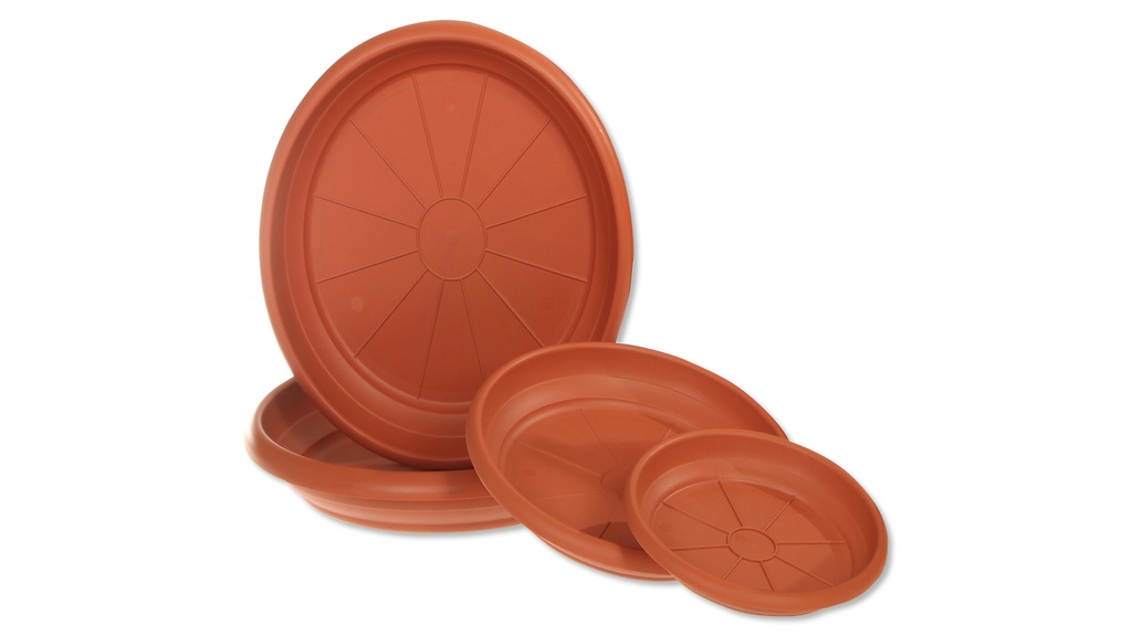 Support rouge brique ø 18 cm