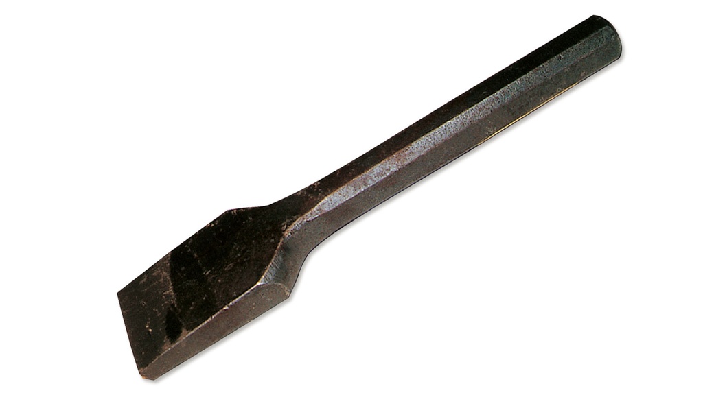 Graniteisen, mit einseitig polierter Schneide, 40 mm breit