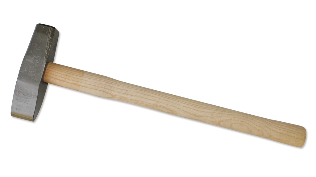 Masse à tranche carbure DIAMONT, avec manche, 3 kg