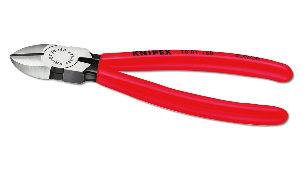 Pinces coupantes de côté KNIPEX, longueur 16 cm