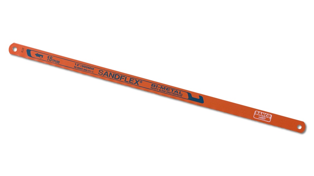 Lame de rechange pour monture de scie à metaux BAHCO, 30 cm
