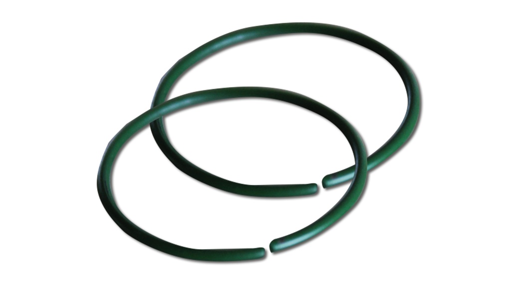 Bagues oeillets vert, ø 19 mm, carton de 500 g