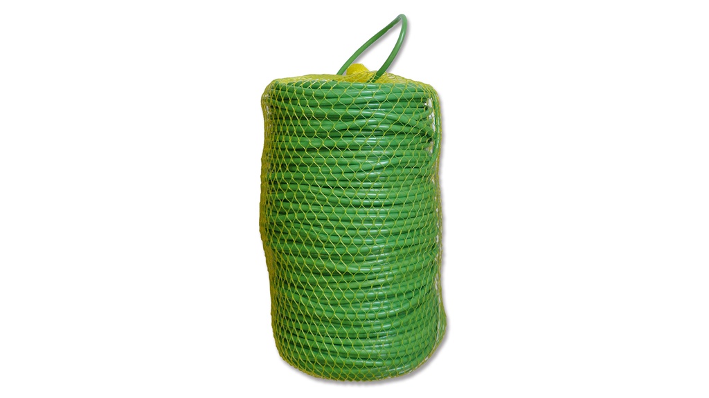 Lien souple extensible PVC vert, 3.0 mm ø, 100 m