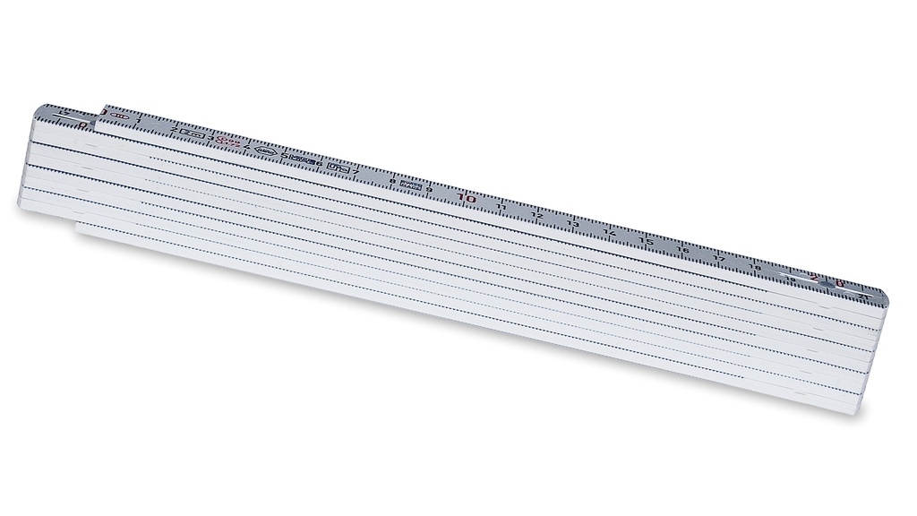 Mètre pliant LONGLIFE, 10 branches, longueur 2 m