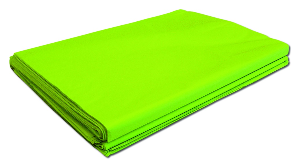 Papier de soie 30 g/m2, vert pomme, 75 x 100 cm, paquet de 10 kg