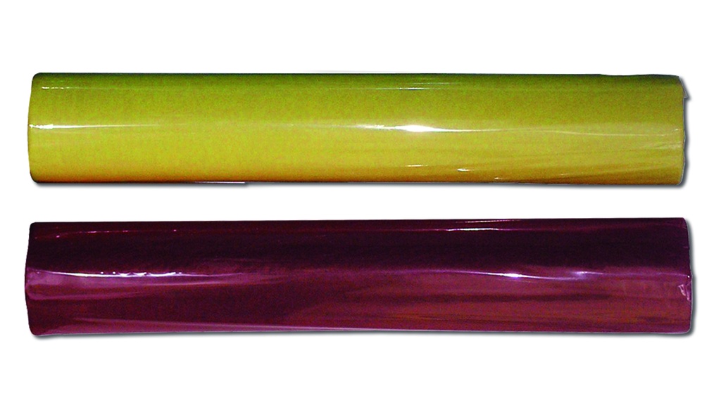 Toison pour décoration 35 g/m2, rouge, largeur 60 cm