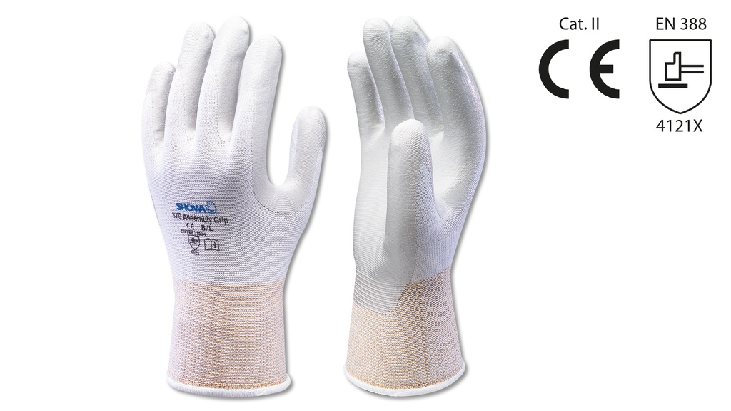Gants de protection SHOWA blanche, taille 9/XL