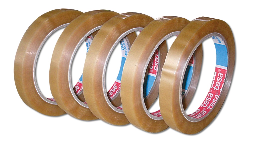 Rubans d'emballage TESA 19 mm x 66 m, 8 rouleaux