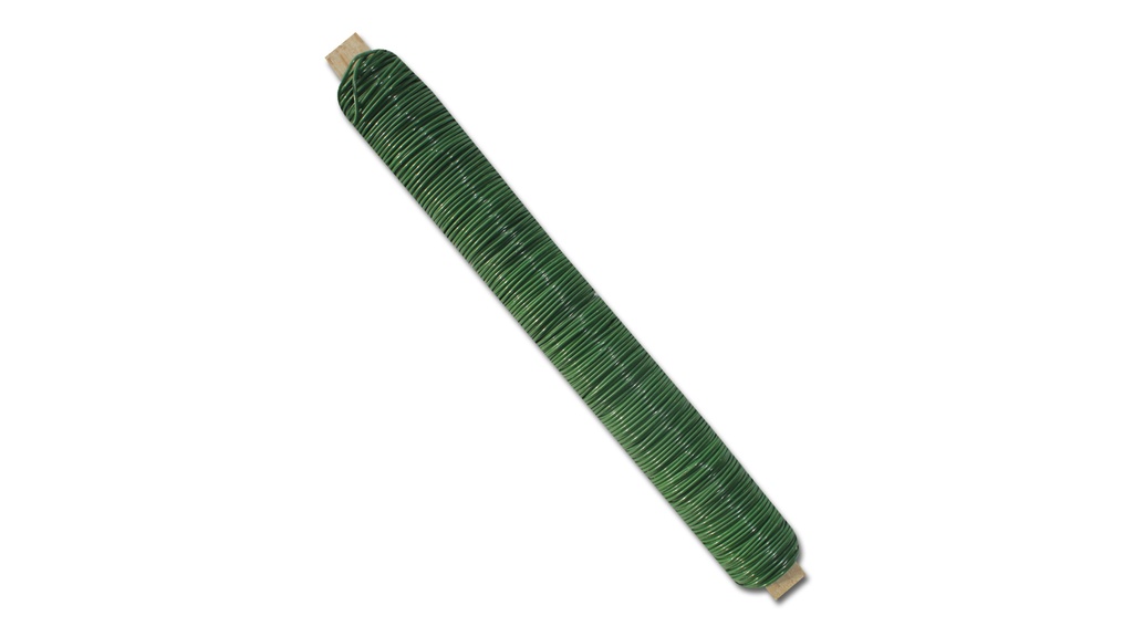 Wickeldraht grün, 0.65 mm, Karton à 25 Stäbchen