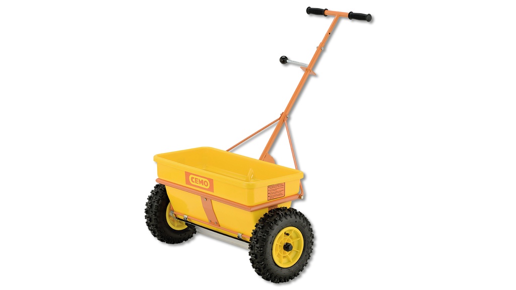 Kastenstreuwagen 35 Liter Inhalt