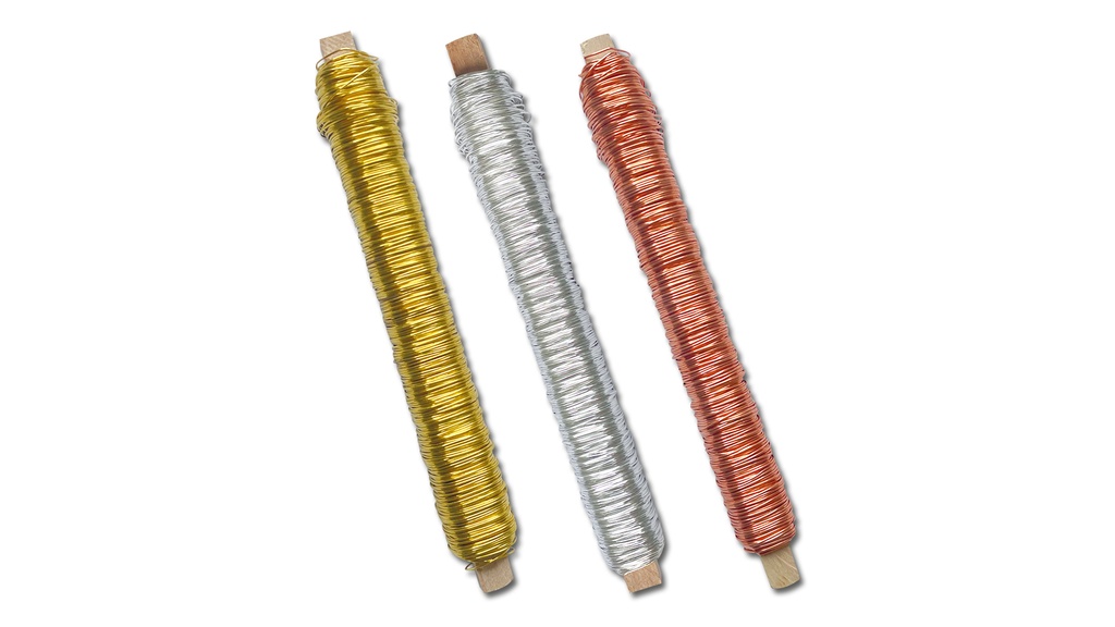 Dekodraht kupfer, 100 g, 0.55 mm