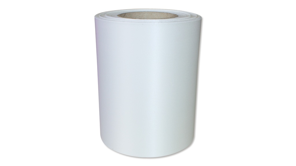 Kranzband weiss, 125 mm breit, 25 m