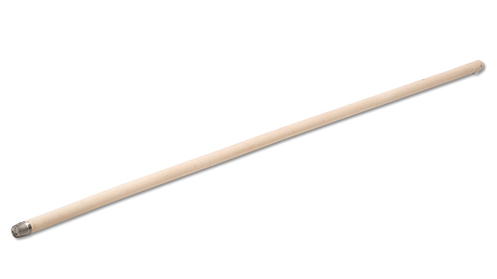 Holzersatzstiel mit Gewinde zu Bodenwischer Art. 290.200, Art. 290.205, 140 cm lang