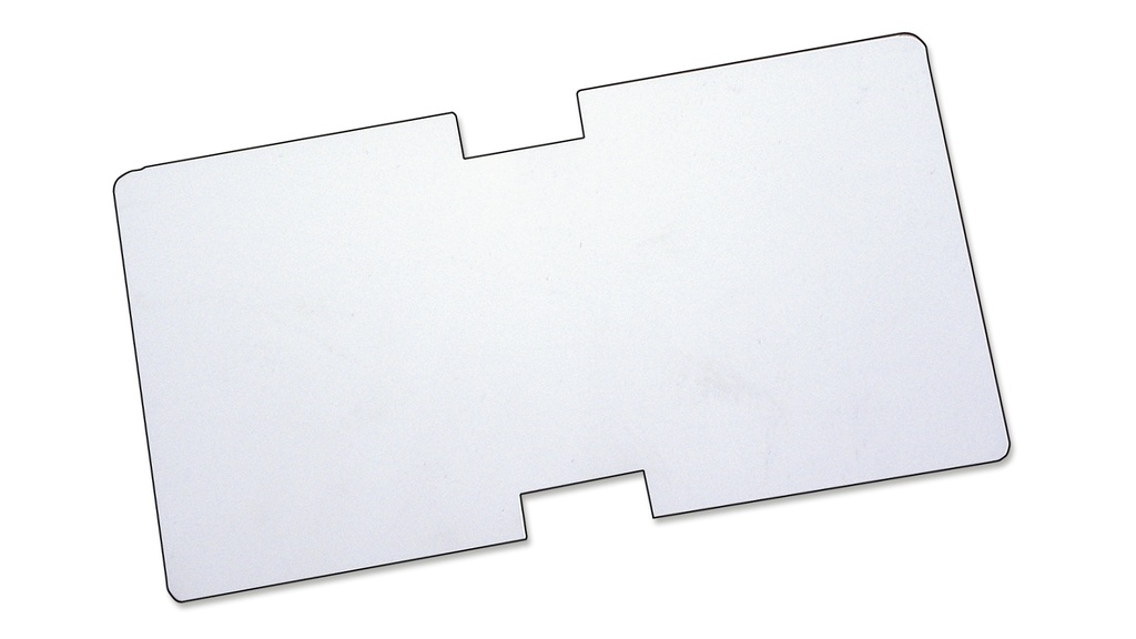Feuilles d’étiquette blanche 10 x 4.3 cm, botte de 100 pièces